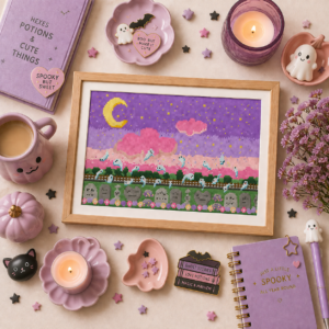 A Spirits Time To Play Cross Stitch Pattern