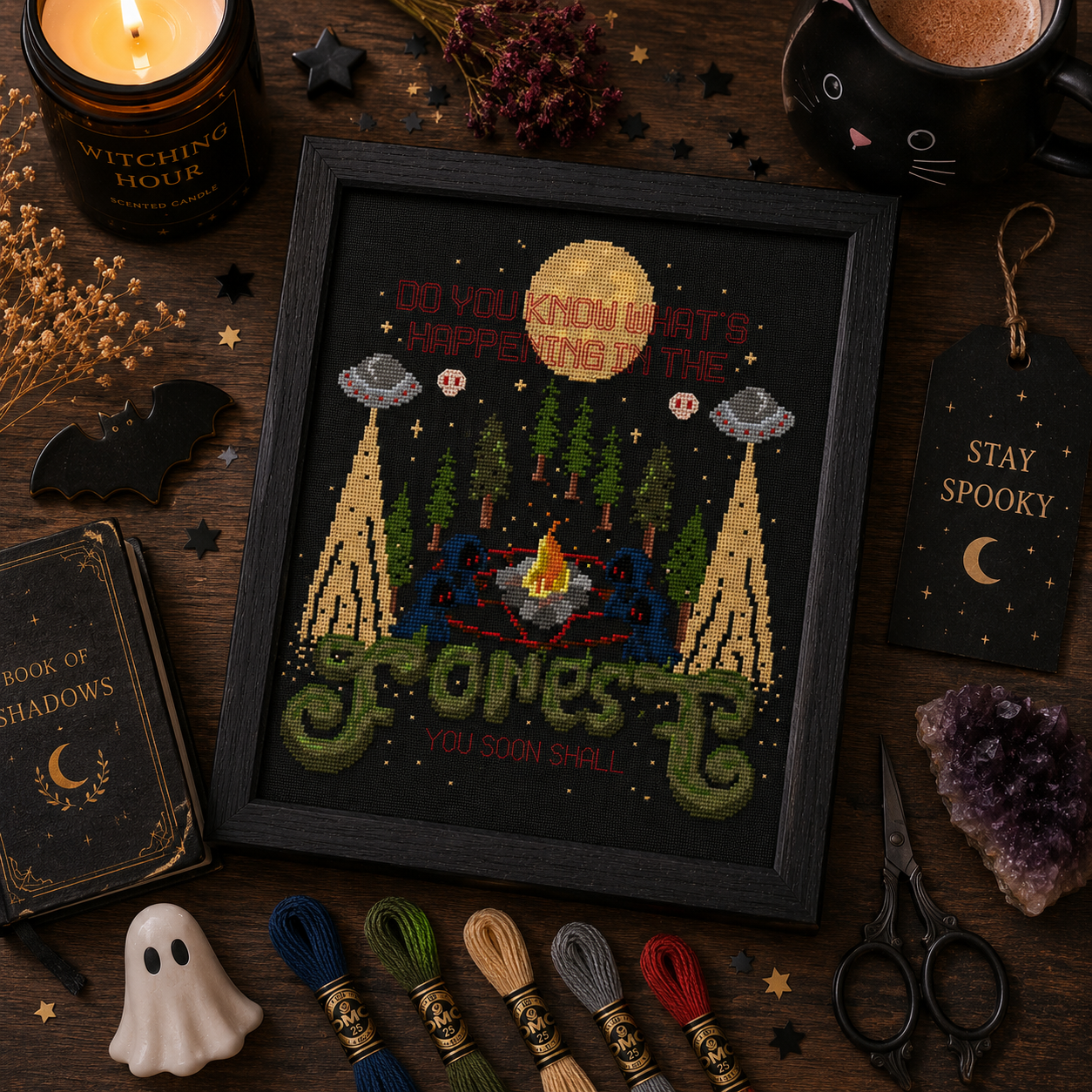 Forest Happening Cross Stitch Pattern