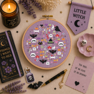 Spooky Nights Cross Stitch Pattern