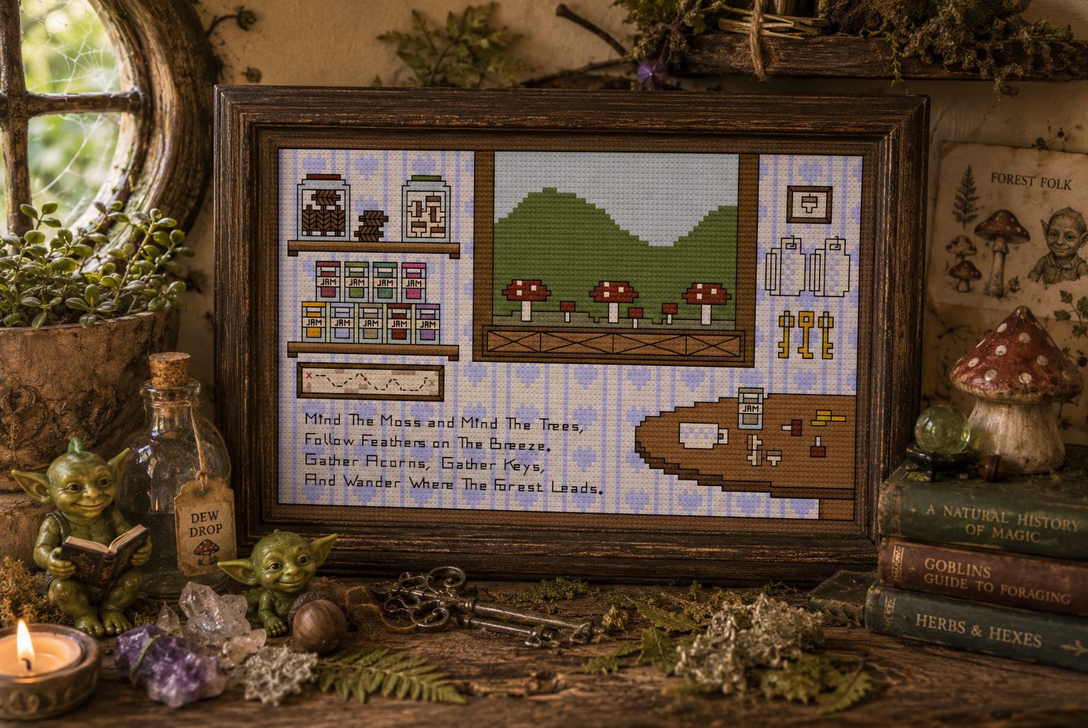 Goblins Cottage Cross Stitch Pattern - Image 4