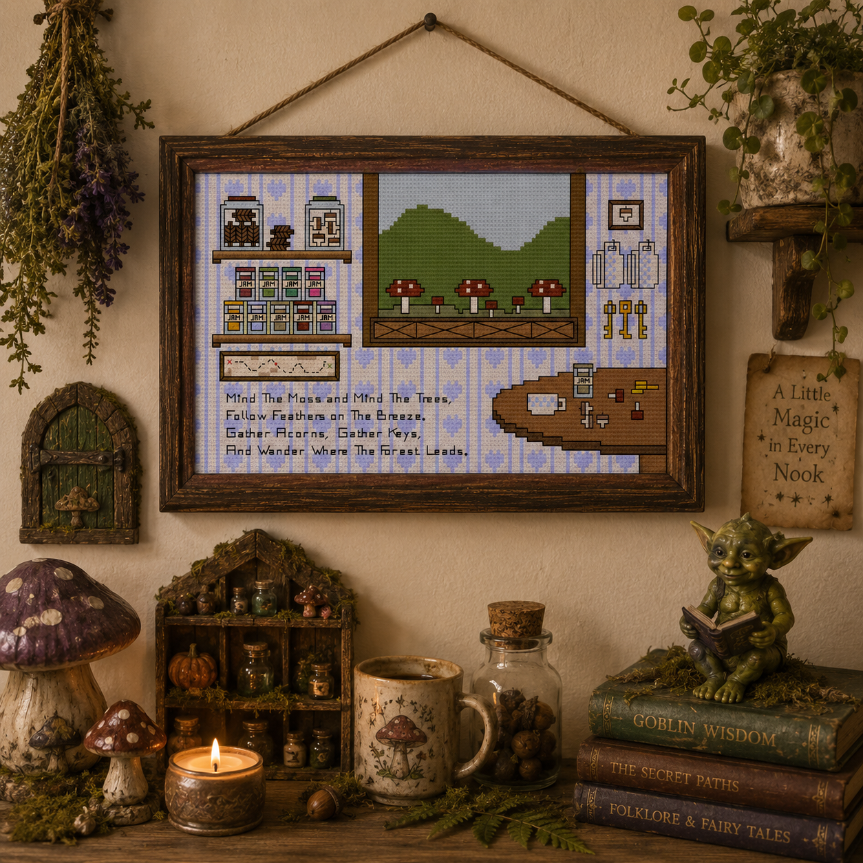 Goblins Cottage Cross Stitch Pattern - Image 3