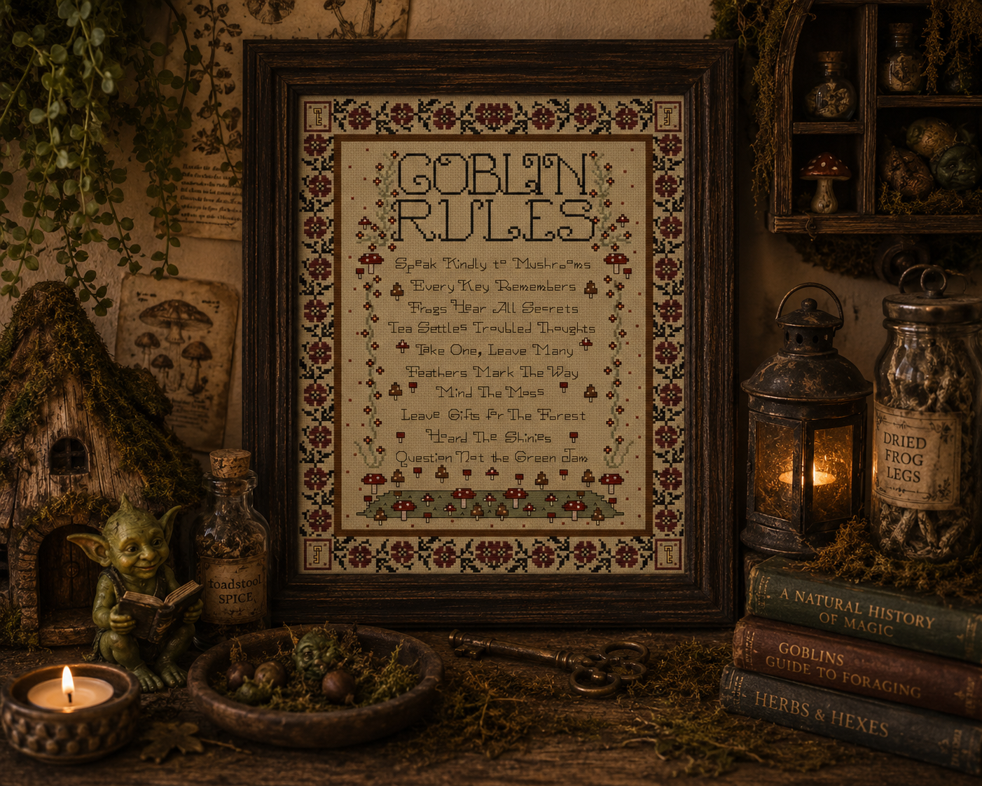 Goblins Rules Cross Stitch Pattern - Image 4