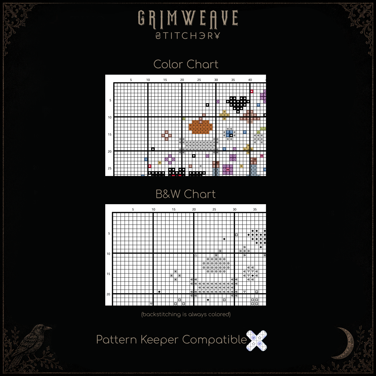 Spooky Nights Cross Stitch Pattern - Image 6